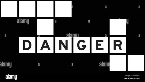 danger crossword clue 5 letters